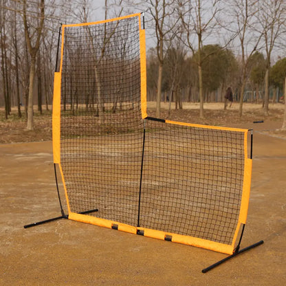 Baseball Training and Rebound Net with L-Shaped Frame