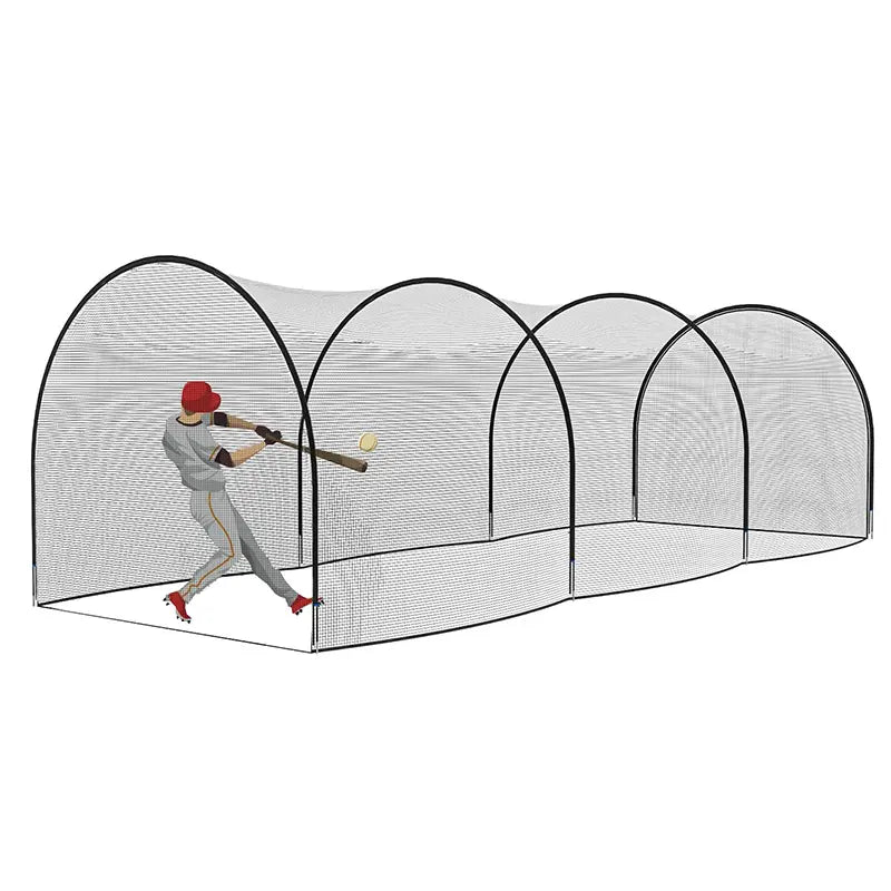 Round Baseball Batting Cage